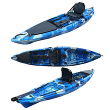 Wholesale 13ft deluxe single angler fishing kayaks